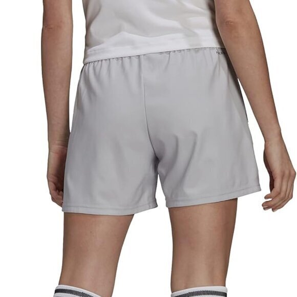 "NWT" Adidas Women's‎ Condivo 21 Shorts- Light Gray/White- Size Small - Picture 2 of 13